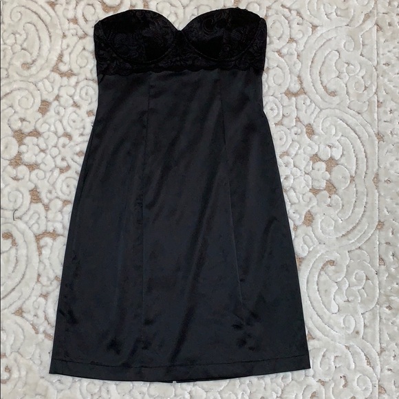 Sexy Silk Strapless Slip Dress - Picture 1 of 6